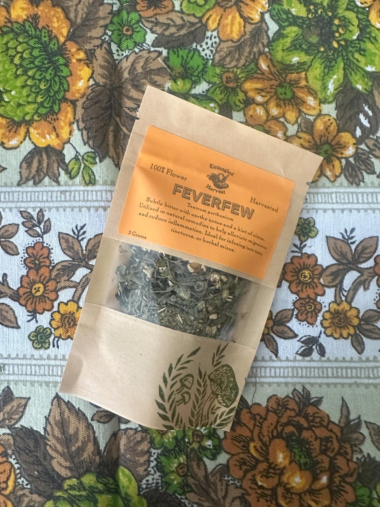 Dried Feverfew